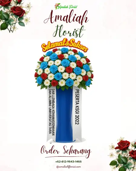Standing Flowers Kempas